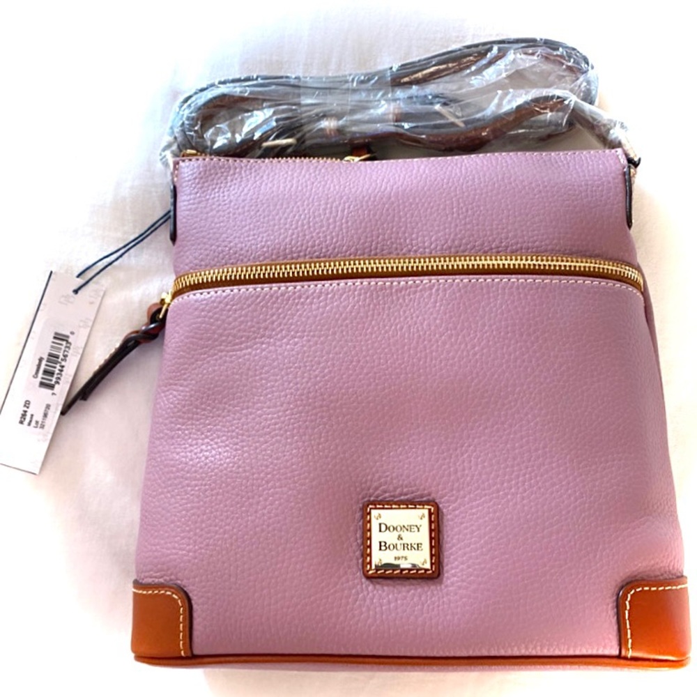 Dooney & Bourke R264 ZD Crossbody Bag Mauve NWT